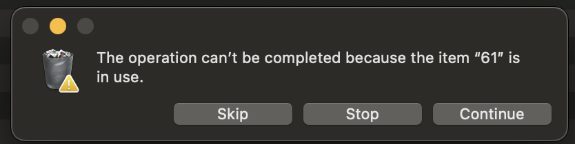 error