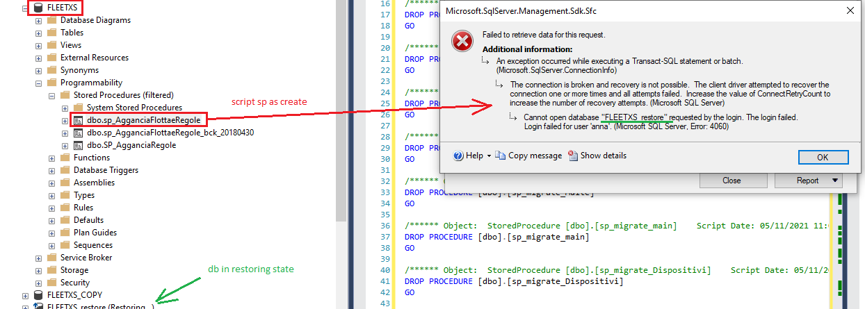 sp scripting