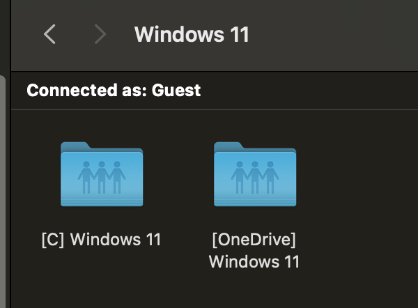 after clicking on Windows 11