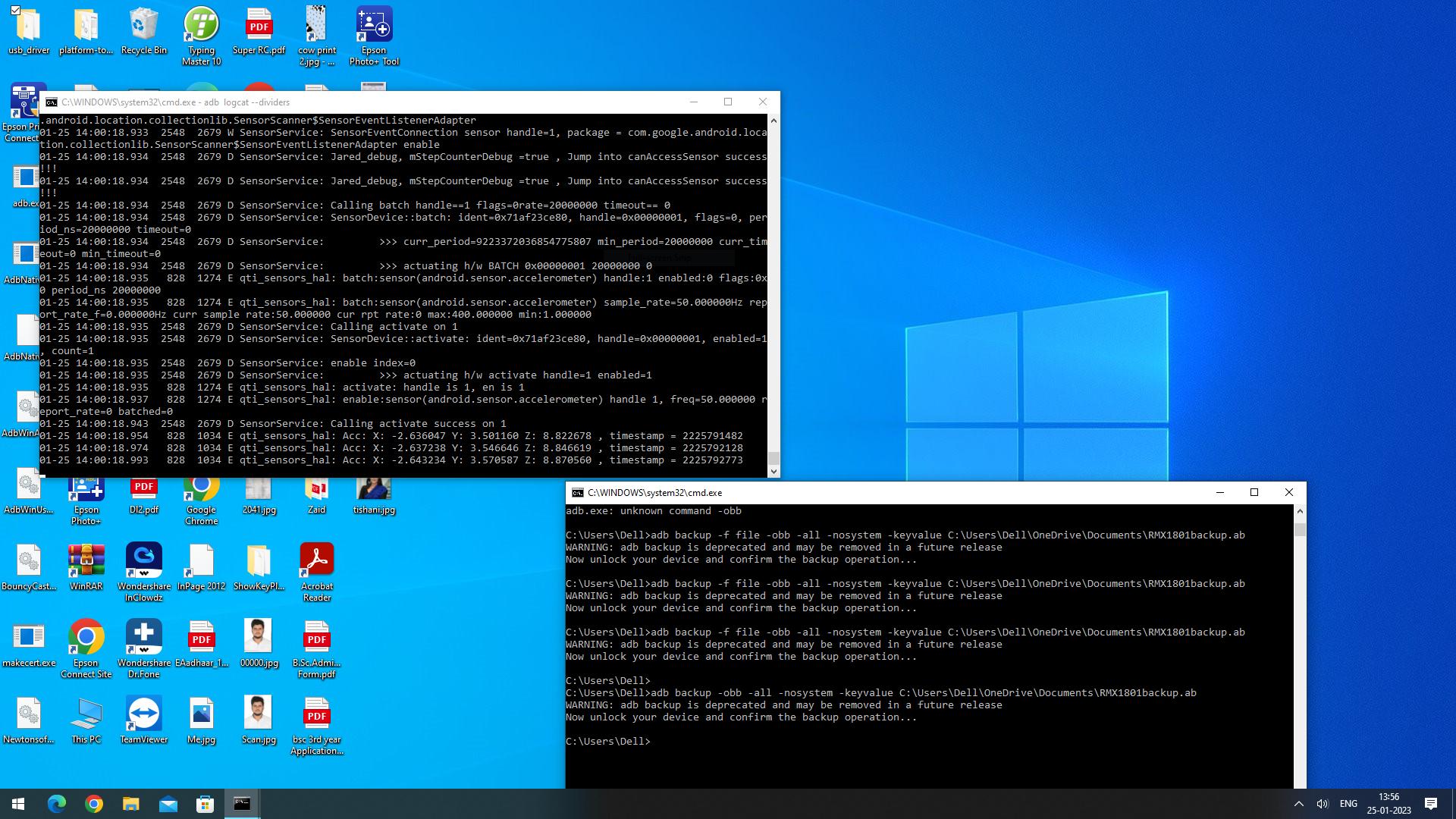 adb -f sans backup log exec.PNG