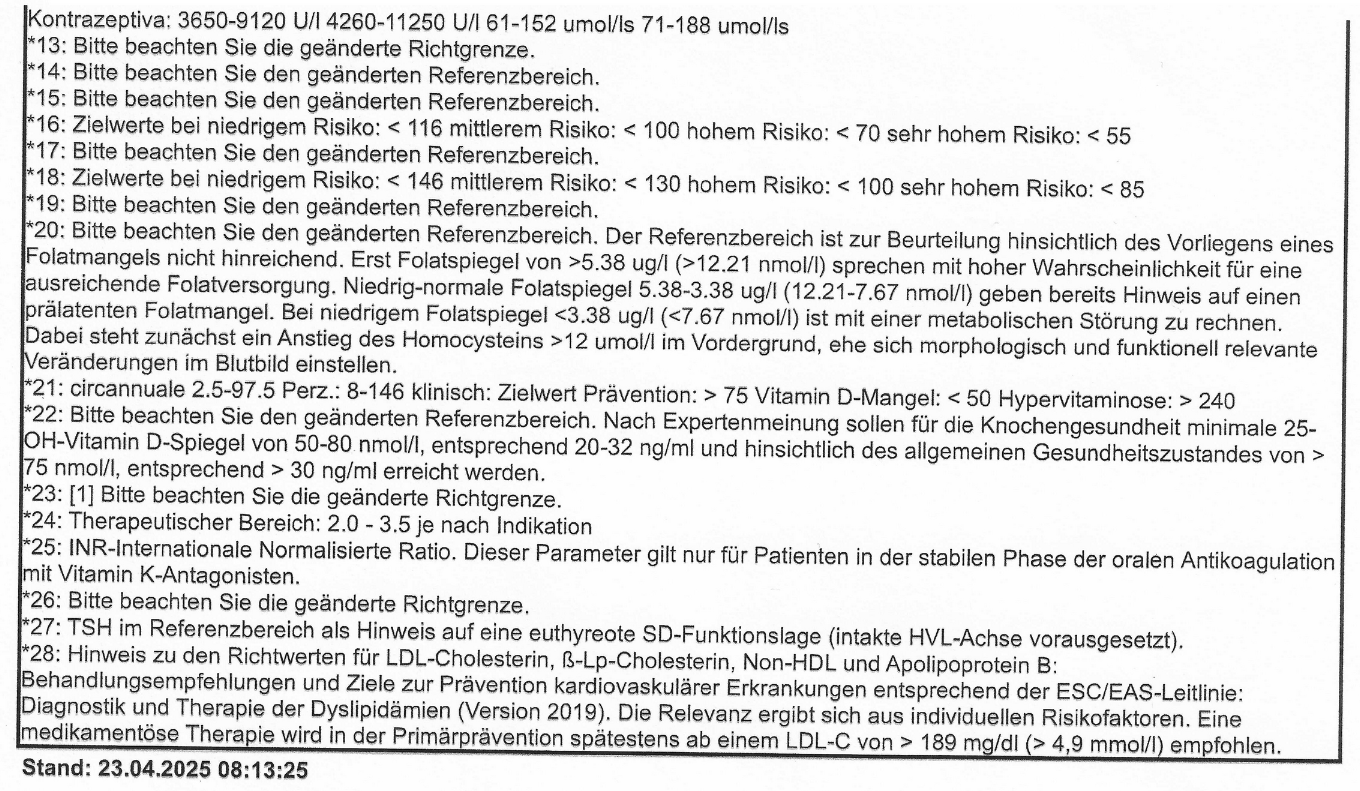 an excerpt from a German document