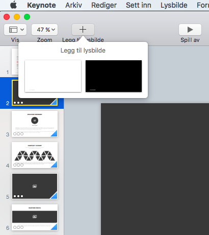 screenshot of sidebar and 