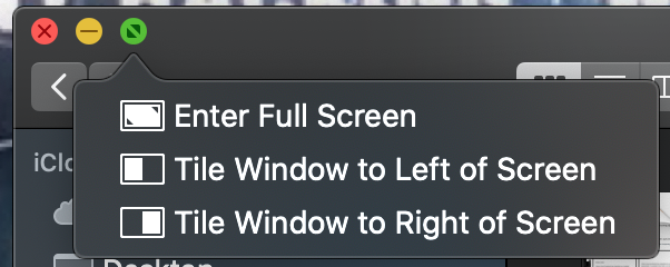 Badly designed popup menu