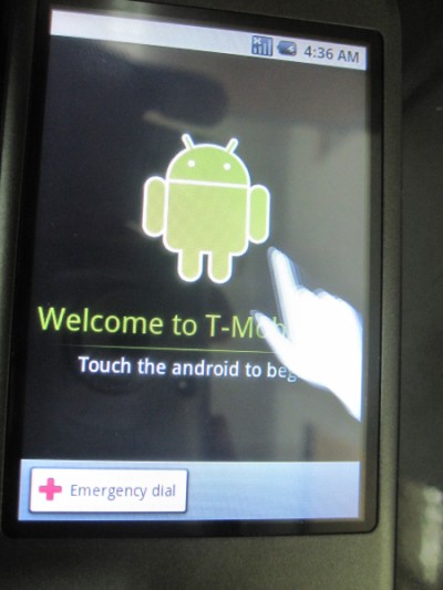 After Inserting AT&T SIM card