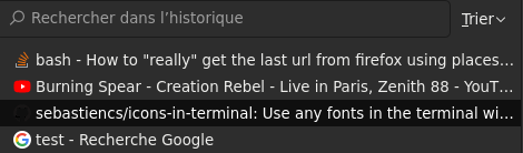 firefox history