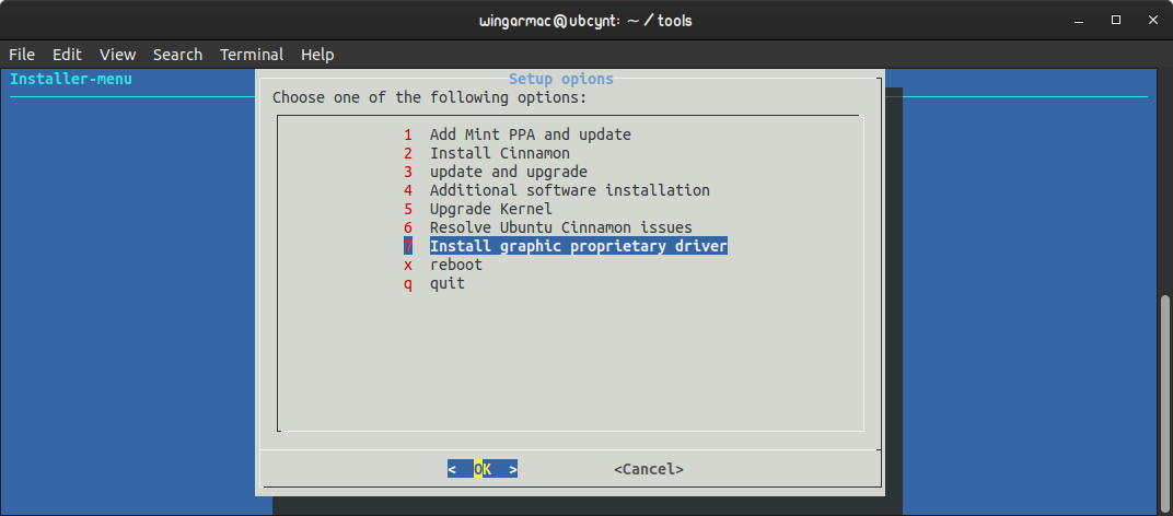show_root_menu