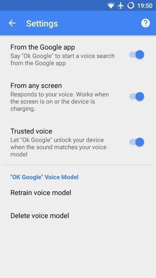 All options enabled