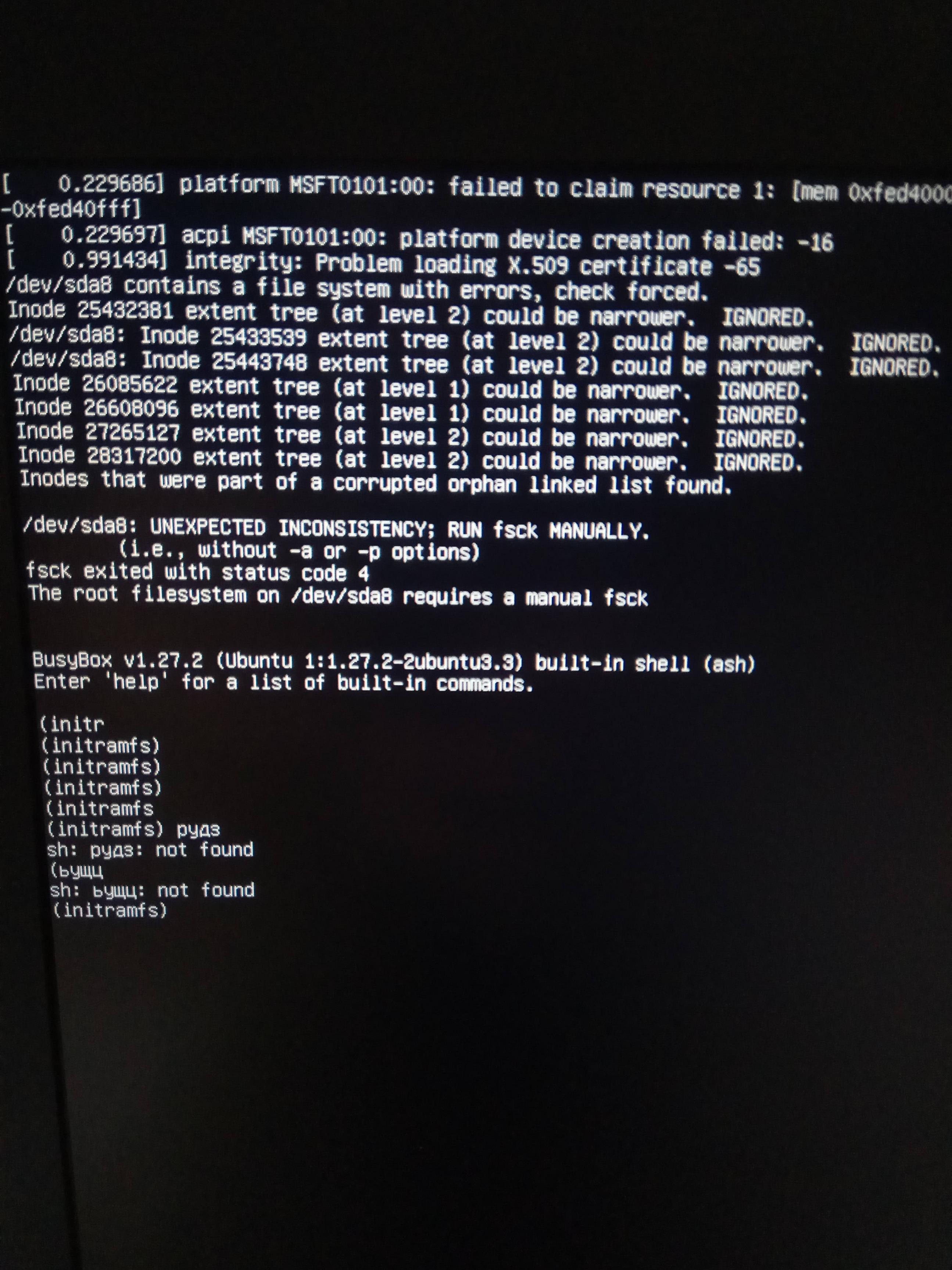 error