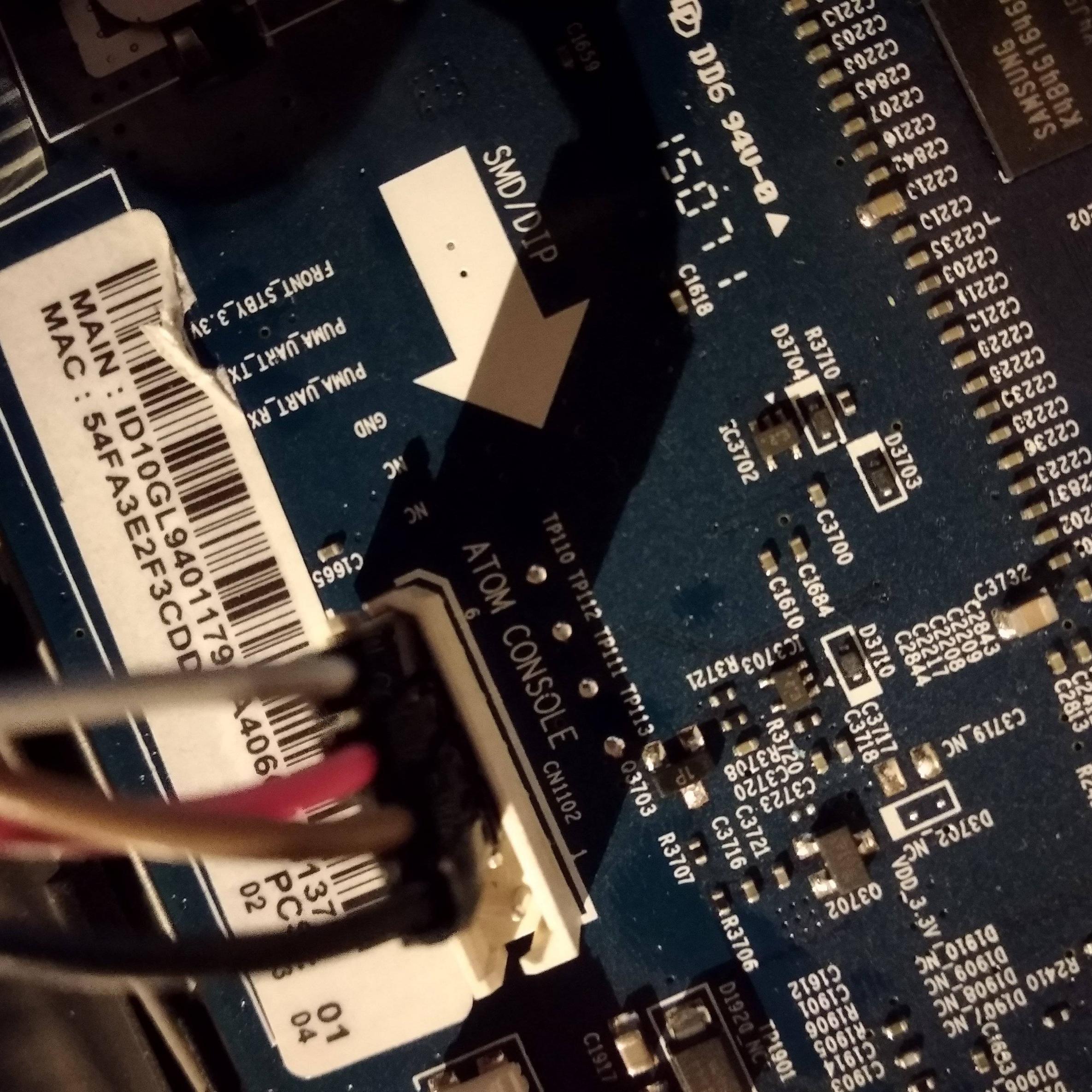 UART pinout