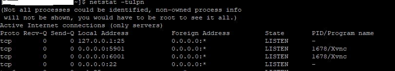 netStat of connections