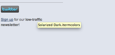 Offending tooltip