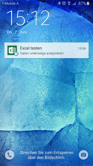 Excel testen