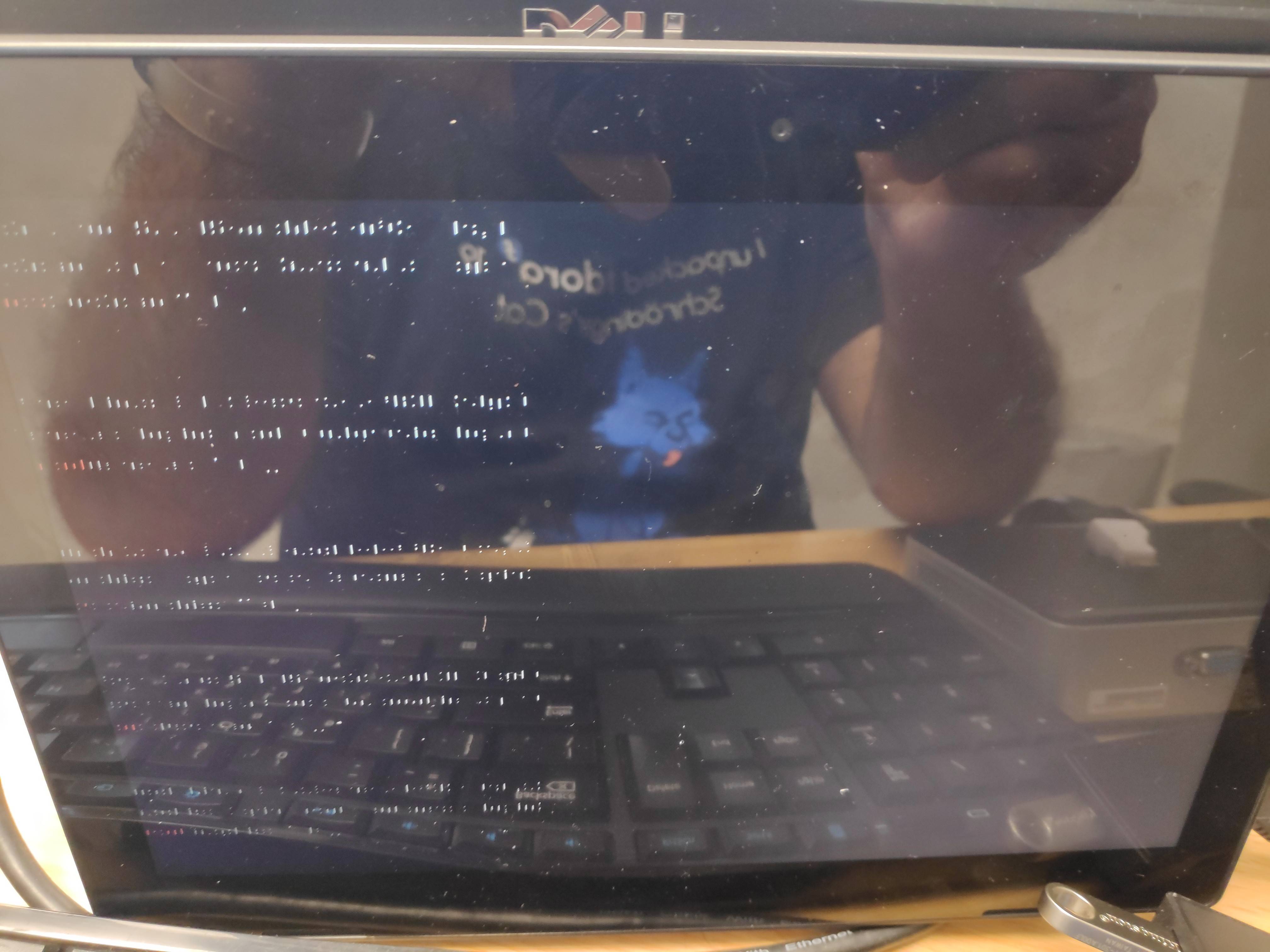 Garbled/distorted display after trying the KMS options I mentioned