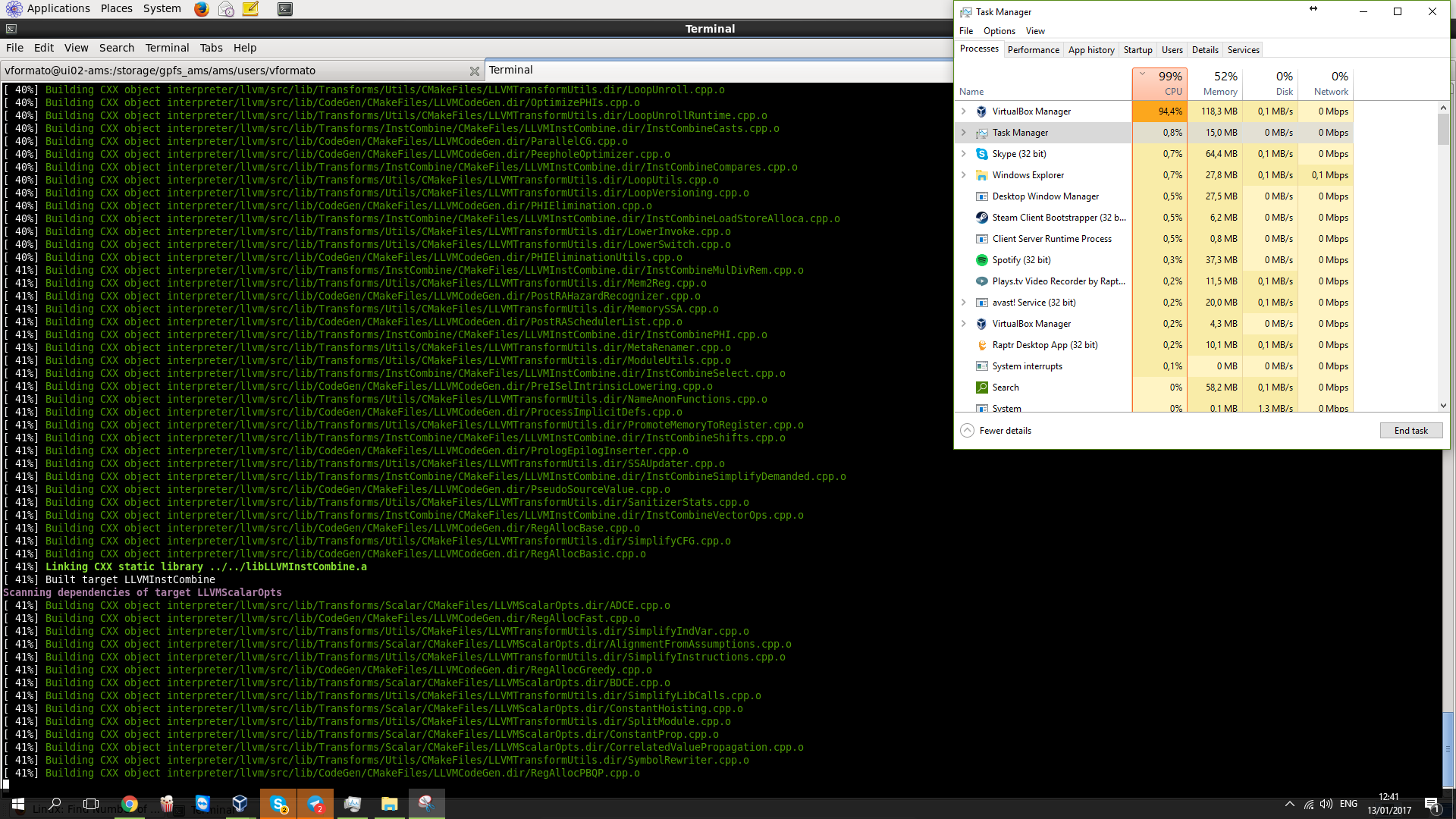 Here a screenshot of the problem