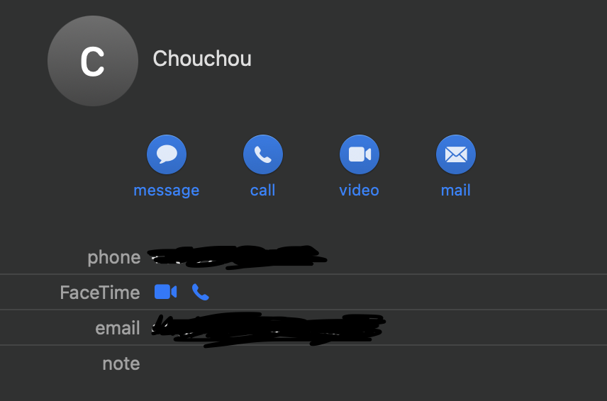 Mac contact photo 1