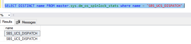 screenshot showing two values for 'SBS_UCS_DISPATCH'