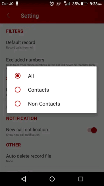 Mega Call Recorder Advanced Screenshot 6