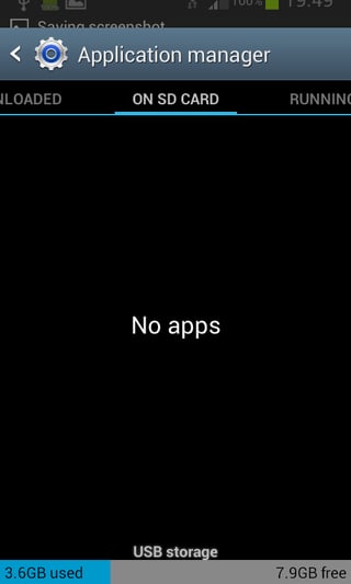 Apps Mgr - On SD Card