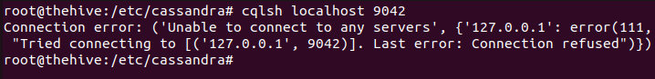 cqlsh