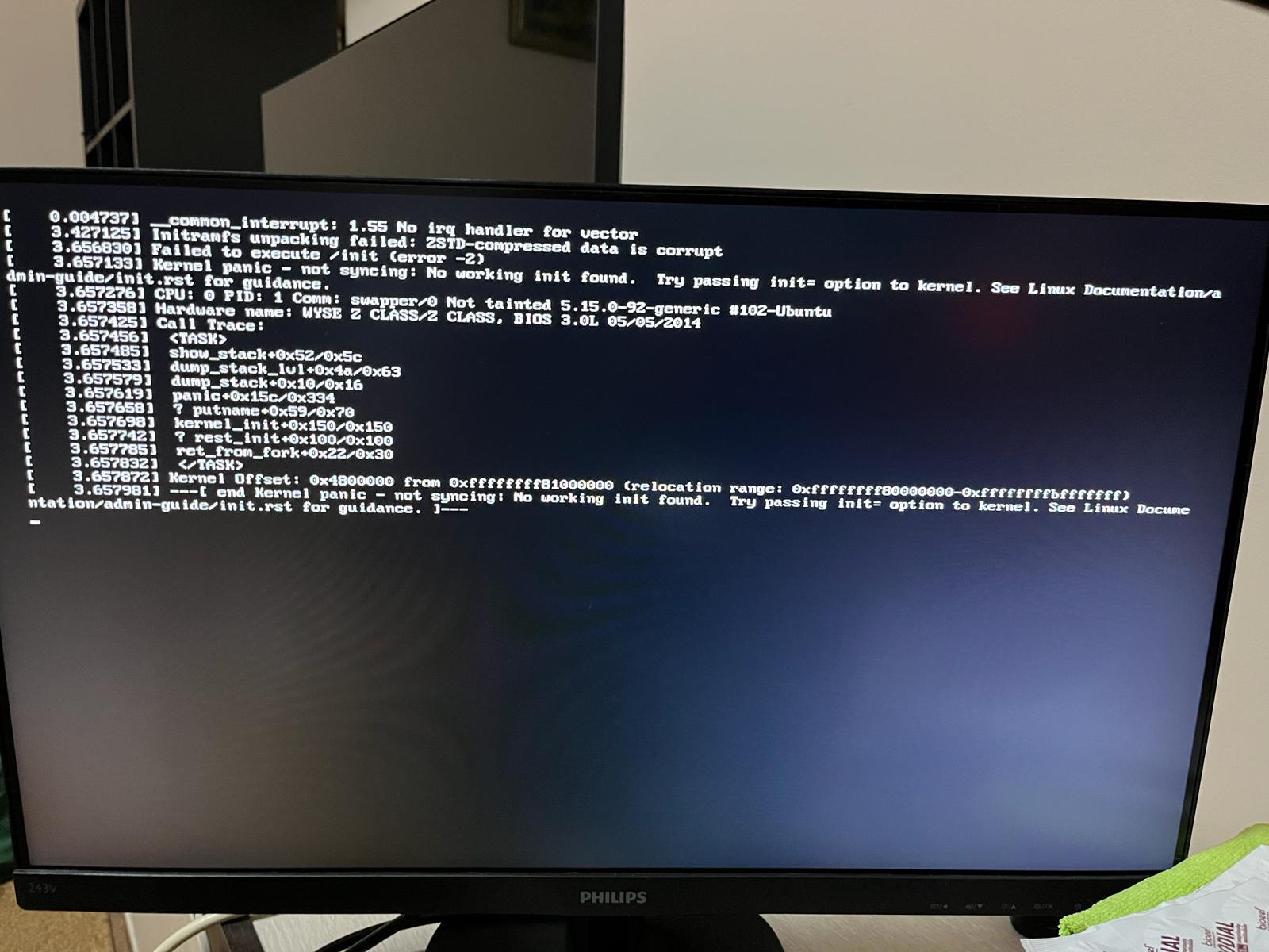 Kernel Panic