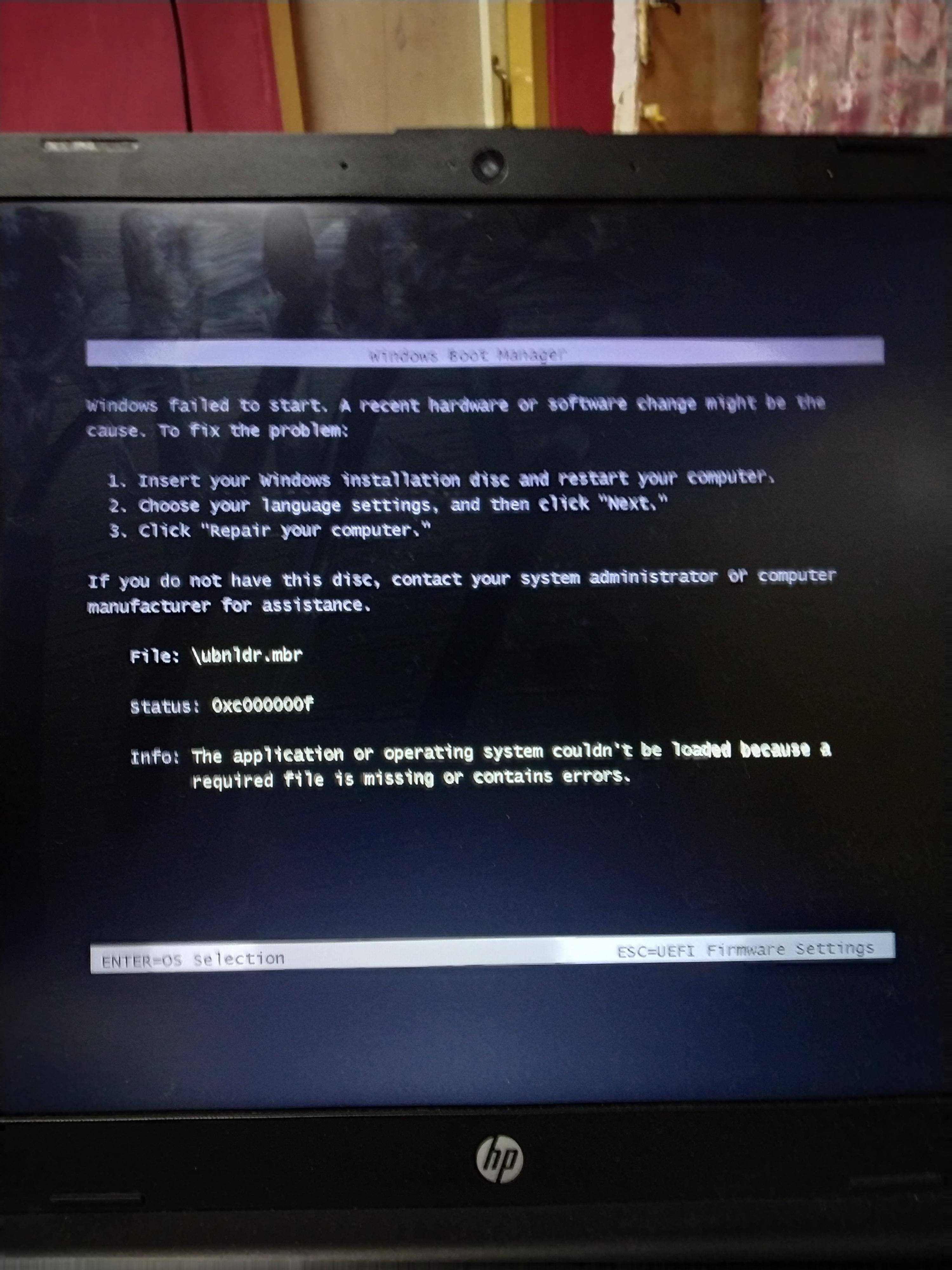 Error seem