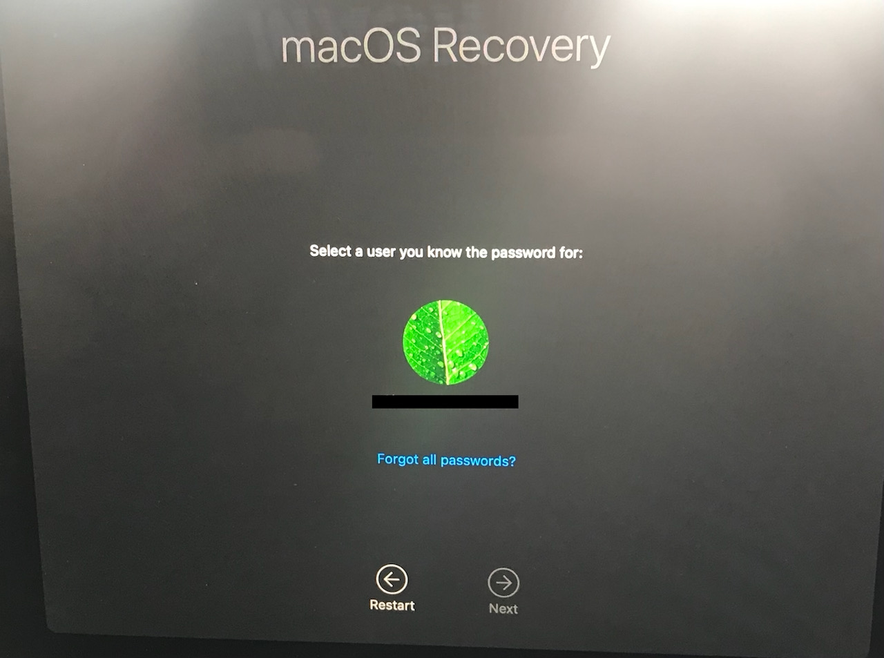 macOS Recovery