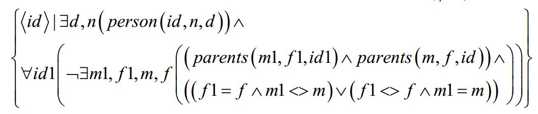 Relational Calculus 