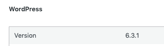 Latest Wordpress installed..