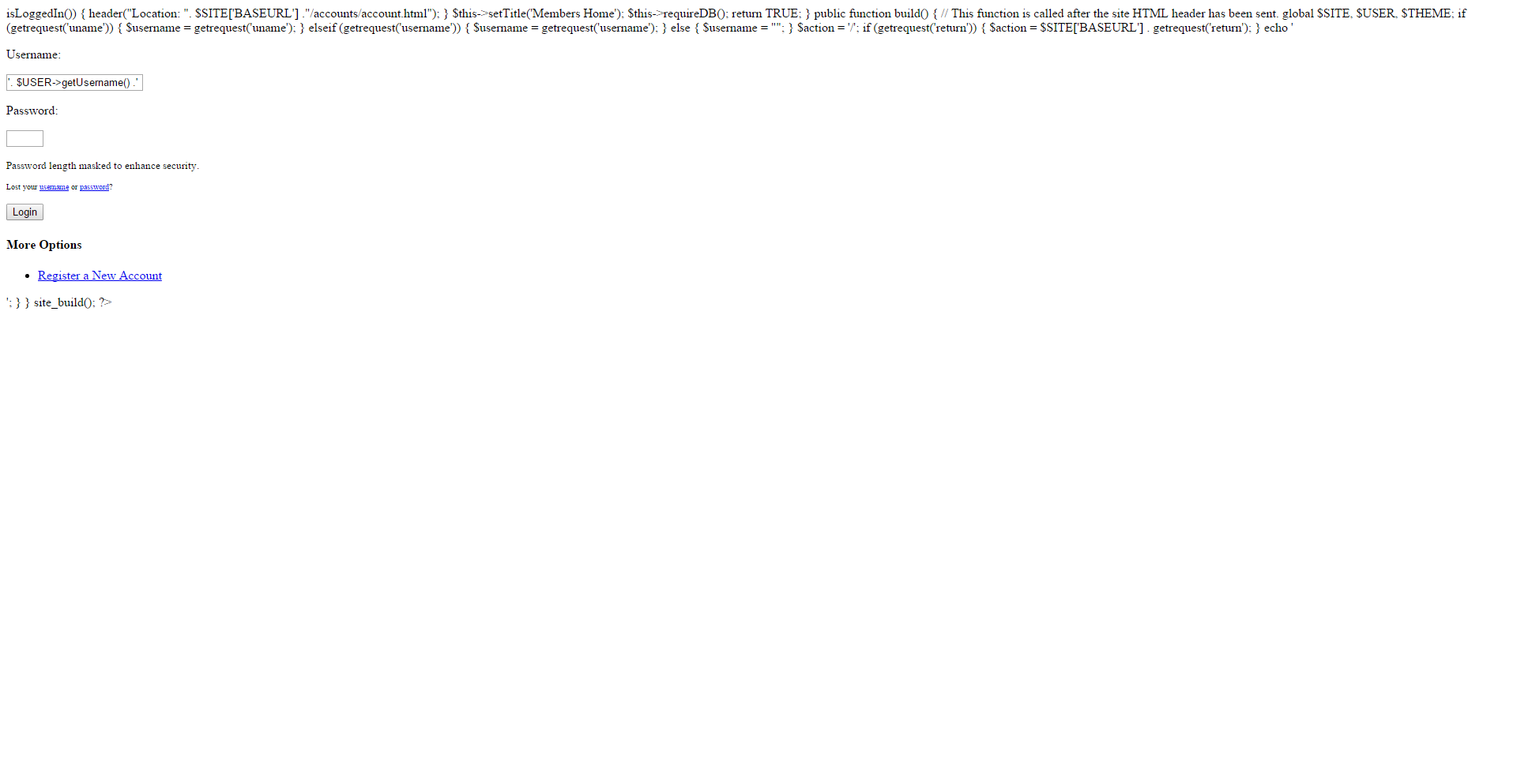 Page Output