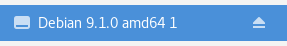 Screenshot of the Nautilus manager after inserting flash drive