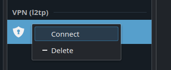 Connect to L2TP VPN on SteamOS
