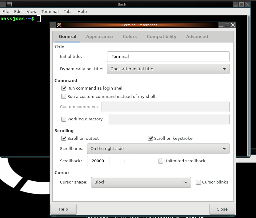 x-terminal-emulator in fluxbox