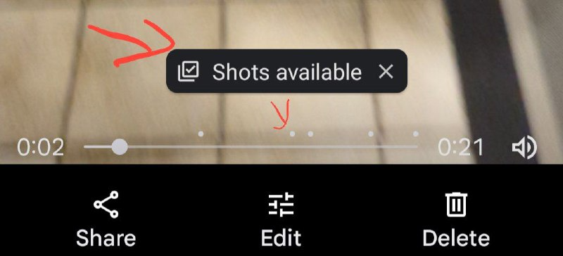no more shots available info