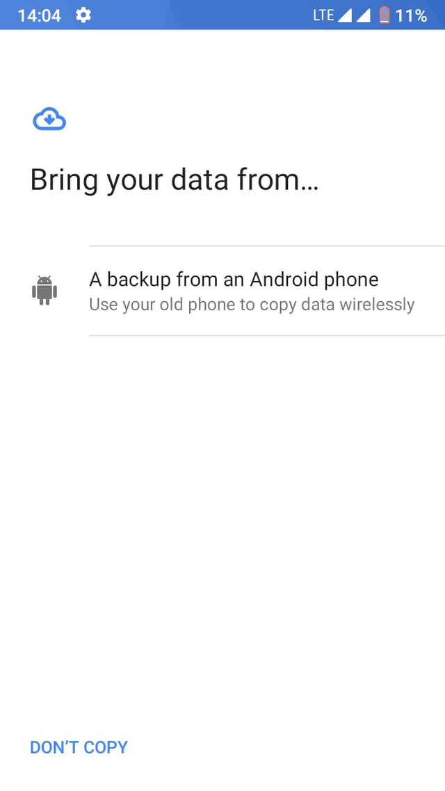 crashes right after this screen when i click not now