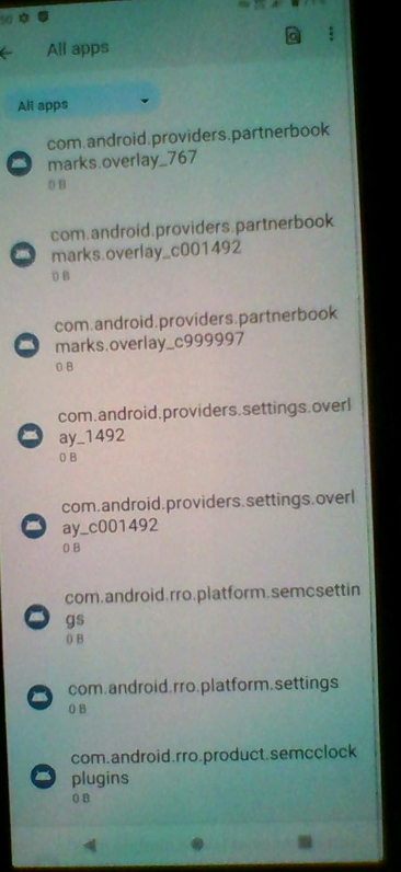 After factory reset and flash