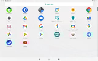 apps on the tablet