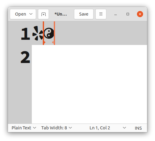 weird cursor