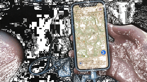 video of phone rotating 90 but not 180º