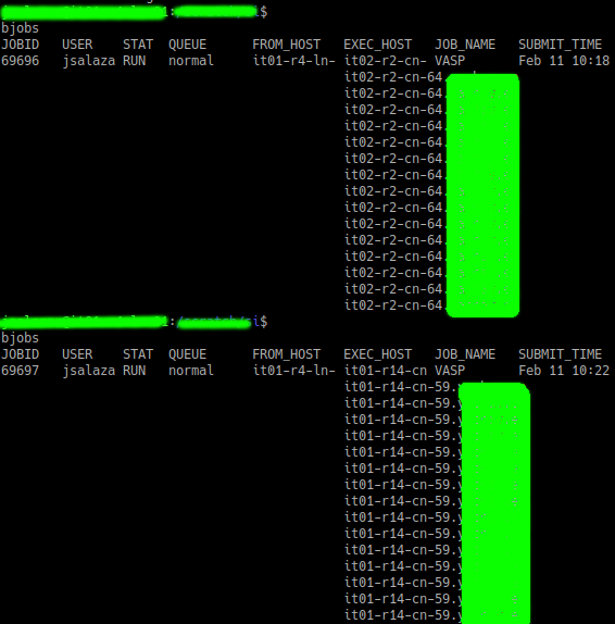 I have to re-run the command to see updates